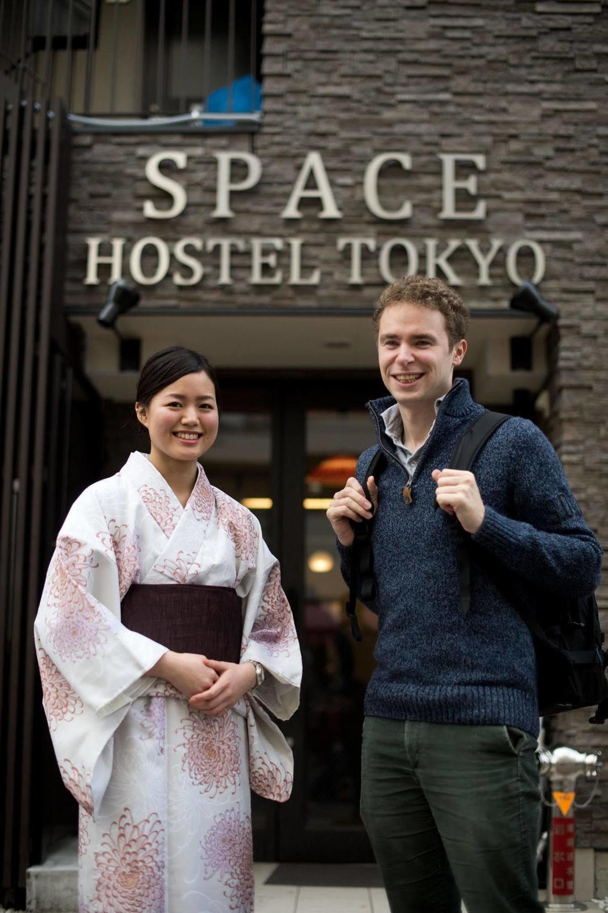 Space Hostel Tokió Kültér fotó